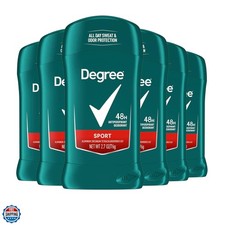 Men Protection Antiperspirant Deodorant, Sport, 2.7 oz pack of 6