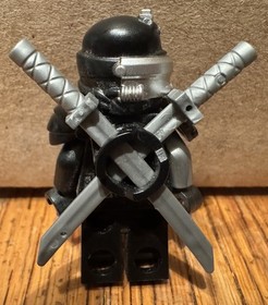 LEGO Ninjago General Cryptor Rebooted Minifigure w/ Katanas 70721 70726 njo0092