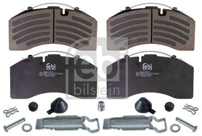 FEBI 116251 Brake Pad Set For Disc Brake Rear Fits SAF SCHMITZ CARGOBULL