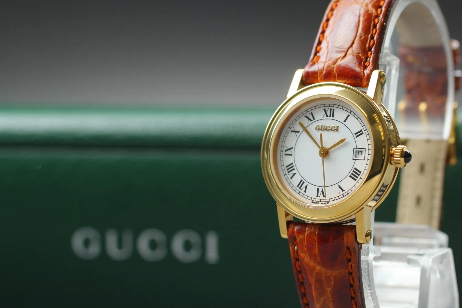 [Quasi Come Nuovo] Orologio Vintage GUCCI 7200L Quadrante Bianco GP Quarzo Donna dal GIAPPONE