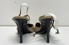 Christian Siriano Women's Beige Black White High Heels Size 9.5 — photo 4