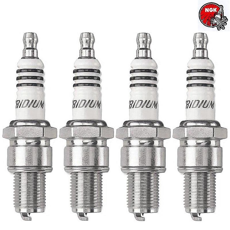 4 NGK Iridium Spark Plugs BR7EIX PWC Jet Ski Sea-Doo  Kawasaki