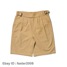 Mens Retro British Gurkha Shorts Bermuda 1941 KD Khaki Shorts Army Green Shorts