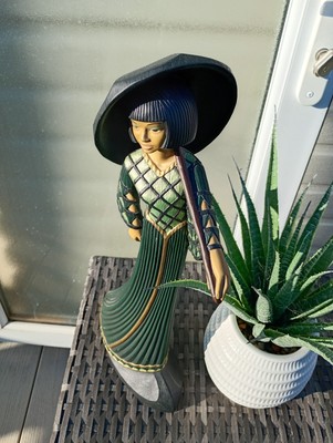 schöne Parastone Enesco Figur orientalische Prinzessin 19 Zoll groß guter Zustand