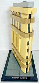 LEGO (21023) Architecture: Flatiron Building 100% Complete Box Instructions NYC