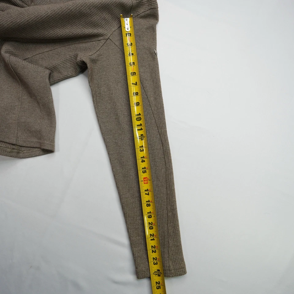 Рубашка KUHL Konflikt Henley однотонная тепловая вафельная вязаная с длинным рукавом мужская L зеленая - Изображение 3 из 4