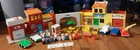 Vintage 1973 Fisher-Price Little People Play Family Village #997 Complete