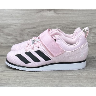 Adidas Powerlift 5 Weightlifting Shoes Pink Black White Men's Size
