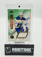 2022-23 Upper Deck Premier Hockey Rasmus Dahlin Green Gold Foil Fight Strap 5/5