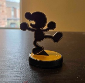 Mega Man and Mr. Game And Watch Amiibo Lot Super Smash Bros. Series 