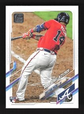 2021 Topps Update Rookie Debut Cristian Pache RC #US295 Atlanta Braves