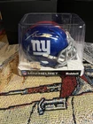 Riddell NFL New York Giants Jaxon dart Signed Mini Helmet in Display Case