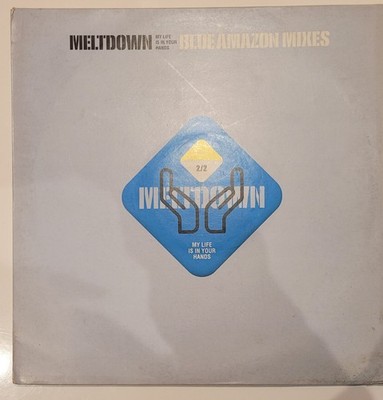 Meltdown. My Life Is In Your Hands. Blue Amazon Mixes. 12'' Vinyl 1996 Trance