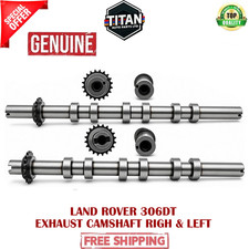 LAND RANGE ROVER JAGUAR 3.0 306DT DIESEL GENUINE EXHAUST CAMSHAFT RIGHT & LEFT