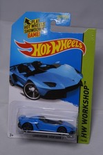 Hot Wheels Lamborghini Aventador J HW Workshop Blue