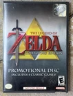 Legend of Zelda Collectors Edition Promotional Disc CIB - Nintendo GameCube