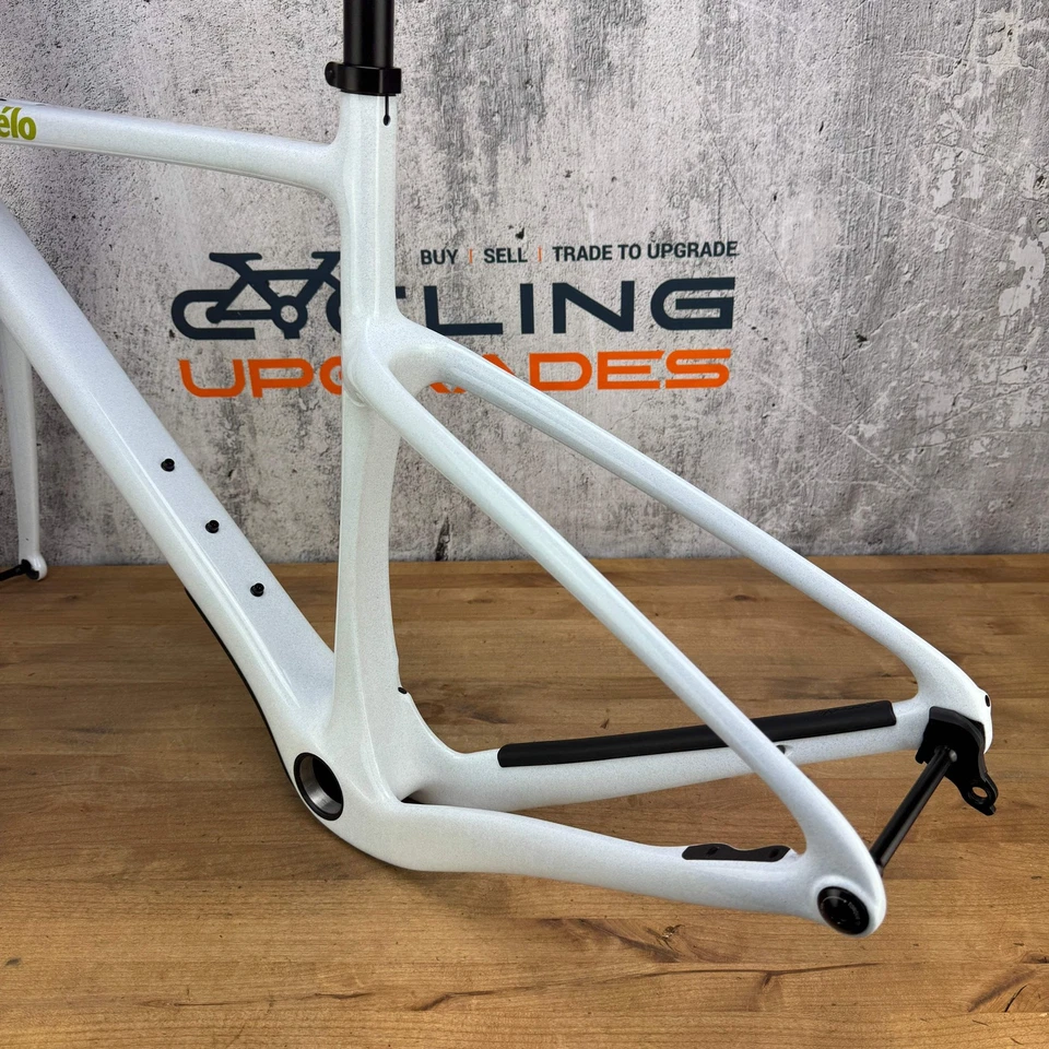 New! 2024 Cervelo Aspero 54cm Carbon Disc Frameset 700c Sea Ice 2257g - Image 4 of 4