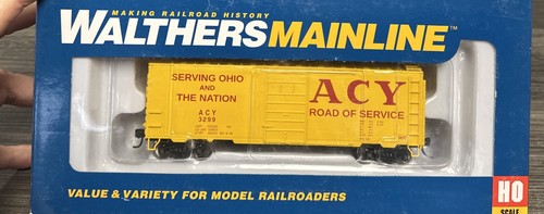 Walthers MainLine HO 910-2375 40’ PS-1 Boxcar Akron Canton & Youngstown 3299 Nuevo en caja | Condition: New