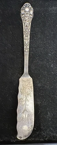 Vintage Gorham Sterling Silver "Old Medici" 7" Master Butter Knife