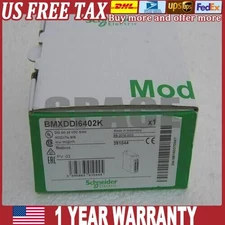 New In Box BMXDDI6402K Schneider Modicon PLC Input Module BMX-DDI-6402K