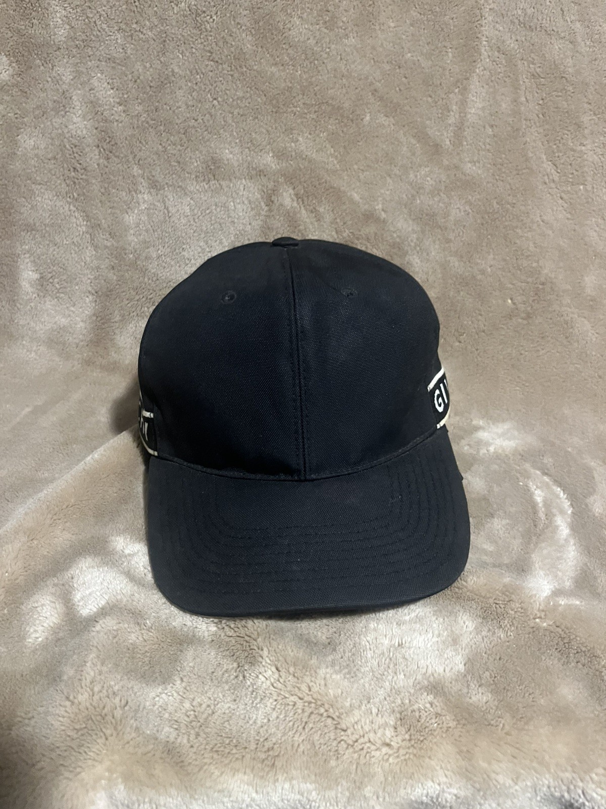 GIVENCHY Adjustable Cap Hat Polyester Black Mens - image 6