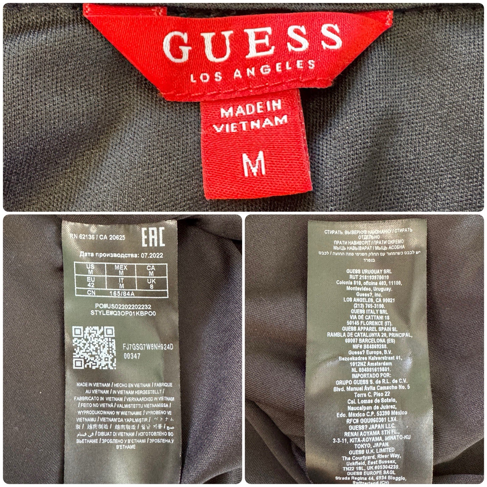 GUESS Sequin Button Up Collared Boyfriend Holiday… - image 12