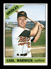 1966 Topps #247 Carl Warwick   EX/EX+ X3567465
