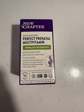 New Chapter Advanced Perfect Parental Multivitamin 96 VCaps Exp 04/2026