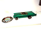 Vintage Hot Wheels Redline Classic 57 Bird 1969 US Spectraflame Green W/ Button