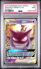 Pokemon Gengar & Mimikyu GX Team Up Holo Ultra Rare #53 PSA 9 Mint 53/181