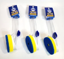 Dawn Soap Dispensing Dish Wand with Refill Non-Scratch Scrubber Sponge 3 Units