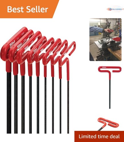 Industrial Quality 8-Piece Allen Wrench Set - Hex Keys with 6-Inch Shafts