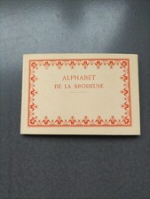 Ancien Livre DMC Alphabet De La Brodeuse 