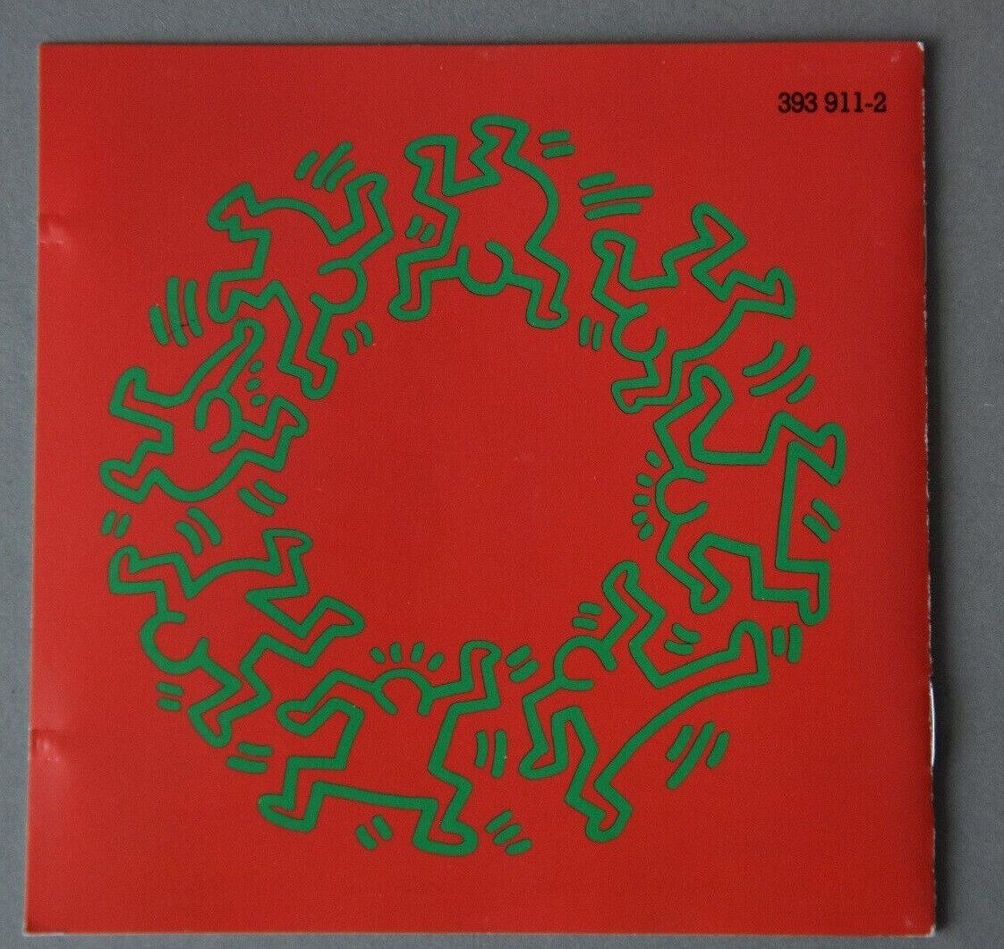KEITH HARING SIGNED Very Special Christmas CD & booklet KEITH HARING SIGNED Very Special Christmas CD & booklet
