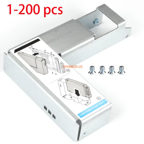 Lot 9W8C4 3.5" to 2.5" Caddy Adapter For Dell R710 R720 R730 R520 F238F KG1CH 