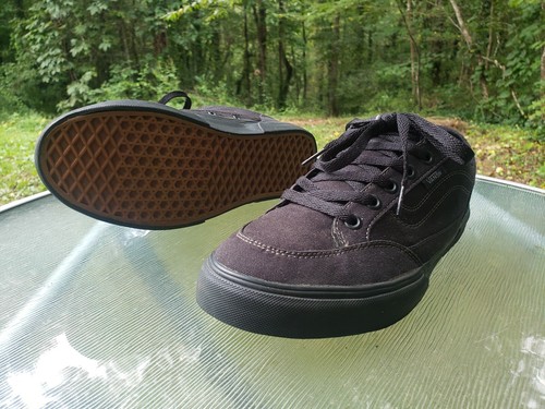 mens black vans size 9