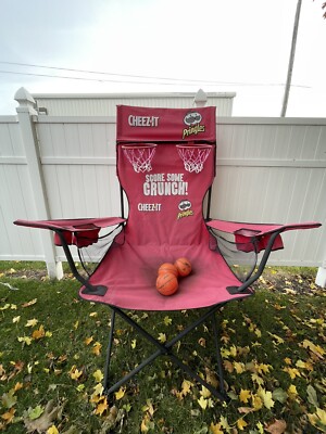 Camp Chair Basketball Pop A Shot Arcade Game Pringles Cheeze-It
