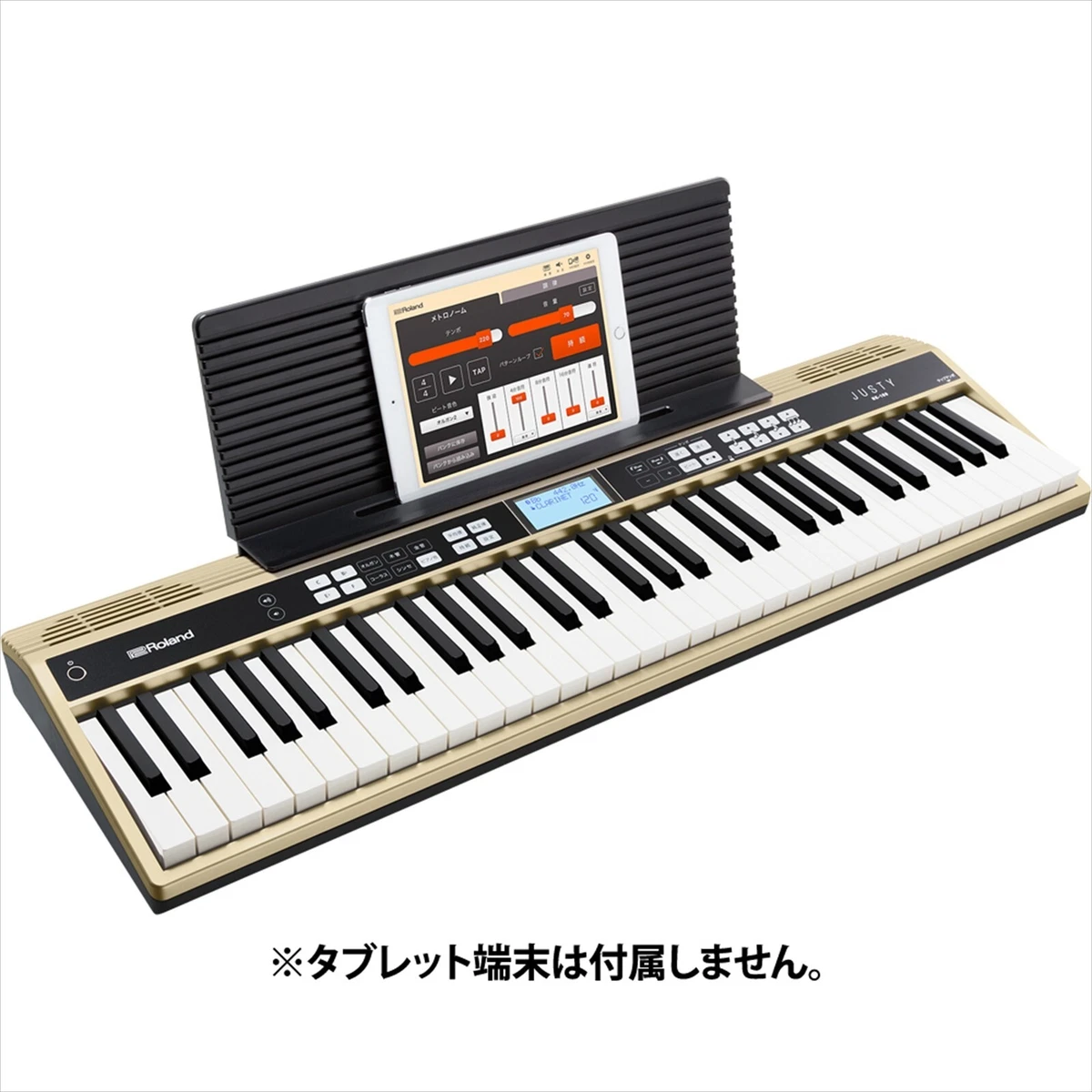 ROLAND JUSTY Harmony & Rhythm Practice Electric Keyboard HK-100