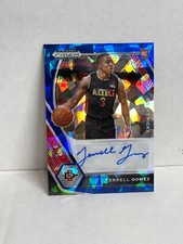 2021-22 Panini Prizm Draft Picks Blue Ice /75 Rookie Auto RC TERRELL GOMEZ