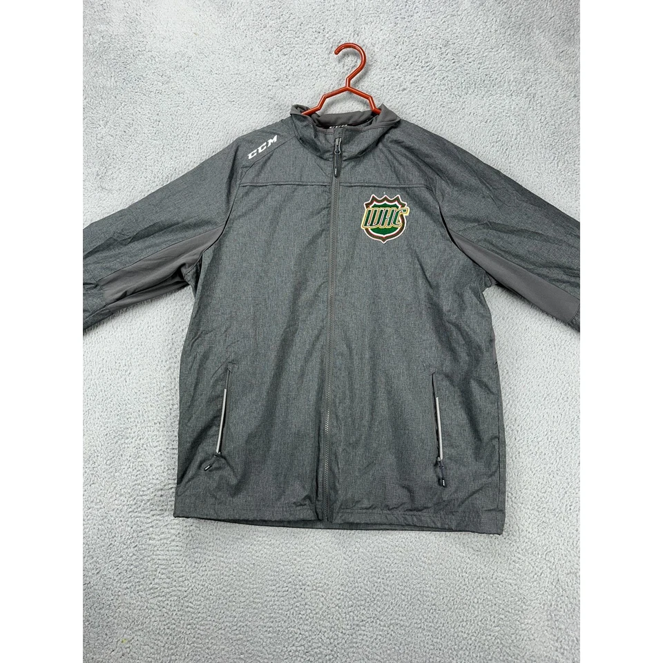 Куртка мужская Wayne Hockey Club WHC большая тактическая классная серая на молнии разминка CCM 88 - Изображение 2 из 4