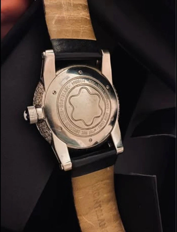 Reloj de pulsera Montblanc Timewalker Series 100864 para hombre, período 2000 Foto 3 de 3