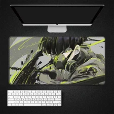 Anime  Kaiju No. 8 Large Mice Pad, Non-Slip Computer Desk Mat, Keyboard Pad