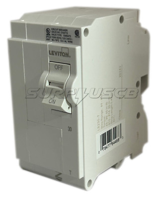 Leviton LB230-T Standard Branch Circuit Breaker, 2-Pole, 30A, 120/240V, Plug-In - Foto 10