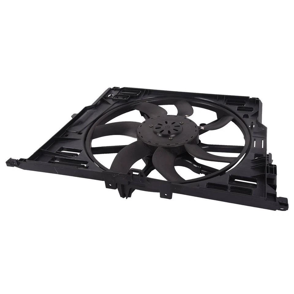 Conjunto de ventilador de refrigeración del radiador para BMW 528i 530i 535i 640i 740i 3,0 L 17428509741 Foto 3 de 4