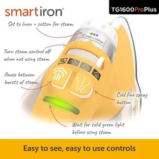 Oliso TG1600 Pro Plus 1800 Watt SmartIron with Auto Lift - for Clothes, NEW