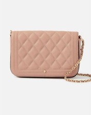 Image of Accessorize Chryssa QUILTED CHAIN CROSS-BODY BAG One Size 