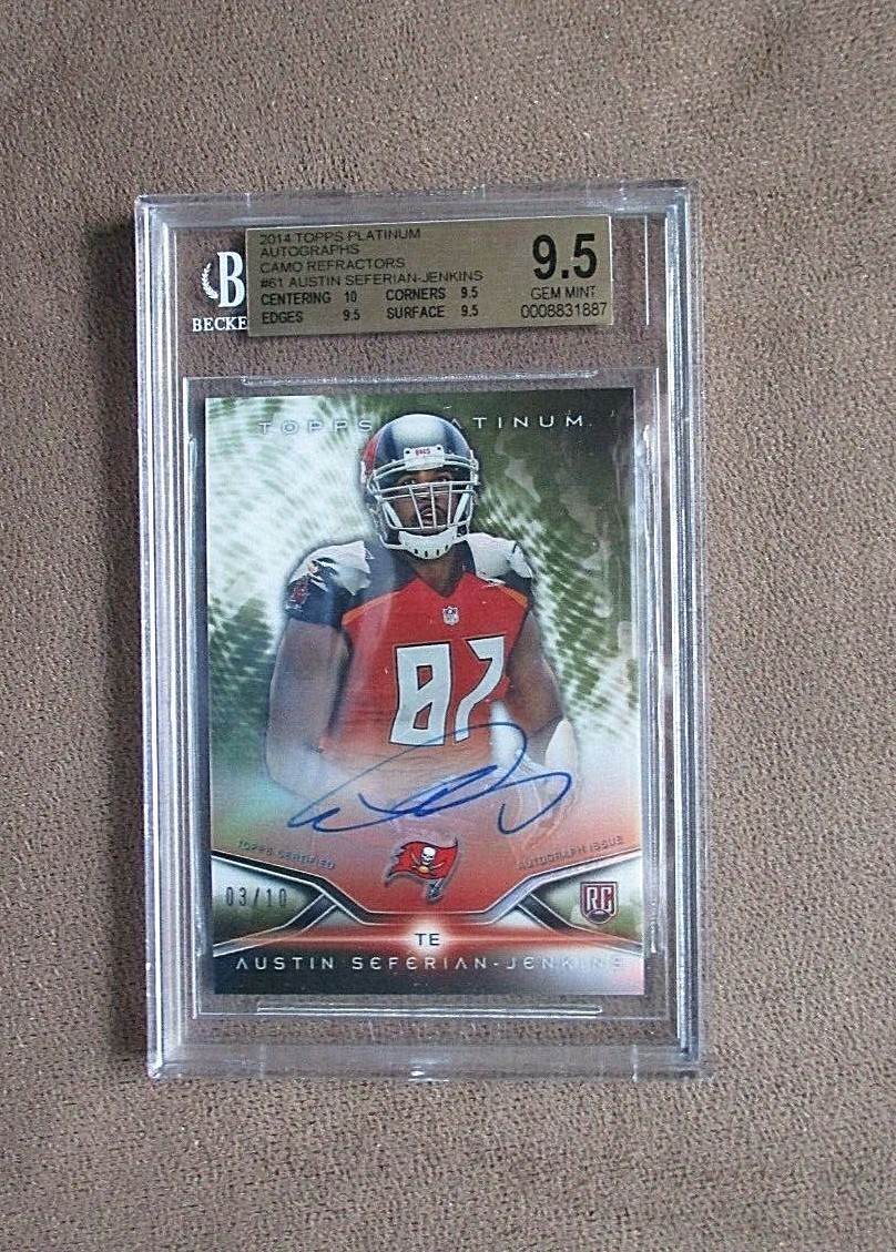 Austin Seferian-Jenkins Topps Platinum #144 Xfractor