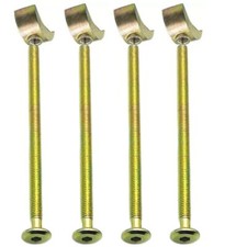 M6 Half Moon Nuts Mini Luna Crescent Threaded Washer For Furniture Bunk Bed.
