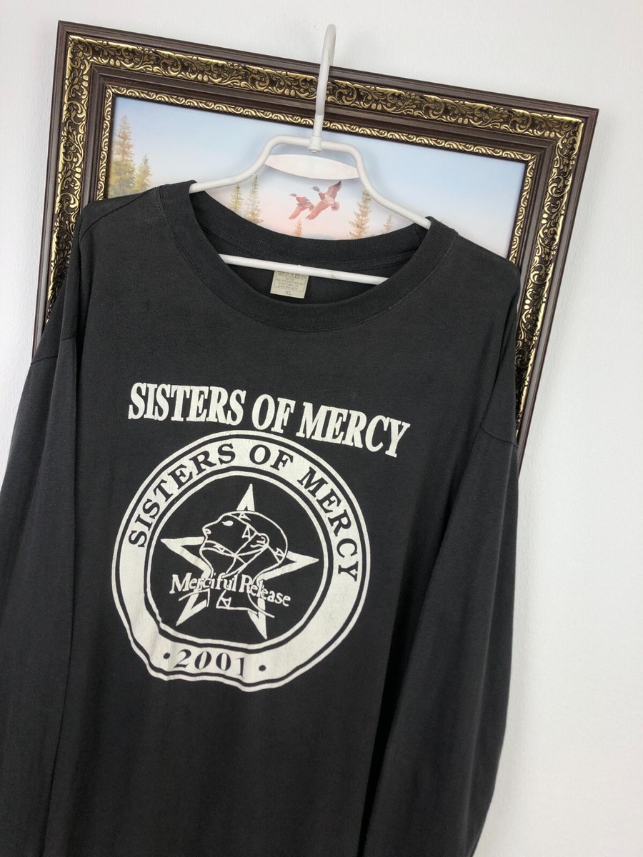 Vintage Long Sleeve Sisters Of Mercy Band Merciful Release