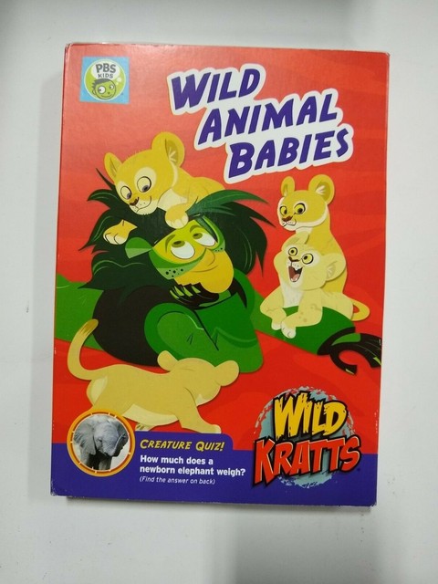Wild Kratts: Wild Animal Babies DVD,Brand New Sealed with Slipcover | eBay